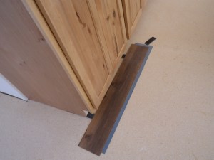 Alder tones in the Barnwood Flooring